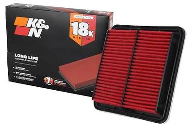K&N Engine Air Filter: Long Life 18,000 Mile Replacement Air Filter: Compatible with 2003-2021 Subaru H4/H6 1.5/2.0/2.5/3.6L (Forester, Legacy, Outback, Impreza, WRX, Levorg, Crosstrek), KNA-2304