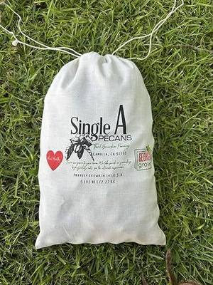 Single A Pecans: Georgia Grown Premium In-shell Pecans 5 lbs- Perfect for snacking! Current season pecans!