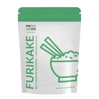 NAMI FOODS Furikake Seasoning - Original Flavor with Seaweed and Sesame Seeds, Savory Topping for Rice, Vegetables & More, 3.5 oz