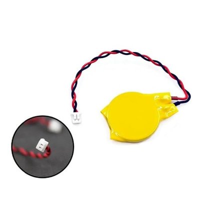 3V 2032 CMOS Battery with Wire Leads and MOLEX Connector 5PACK