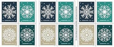 Winter Whimsy 2024 (1 Booklet, 20 Stamps) First-Class Mail Forever Postage Stamps