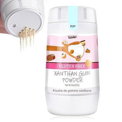 8oz Xanthan Gum Powder, Food Grade Xanthan Gum for Gluten Free Baking, Keto Friendly, Organic - Xanthan Gum Thickener for Making Ice Cream, Cakes, Sauces, Soups, Yogurt and More