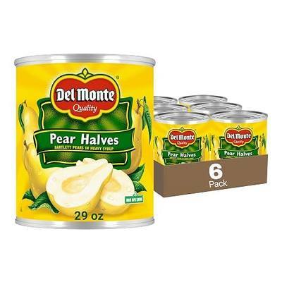 Del Monte Pear Halves, 29 oz. Can (pack of 6)