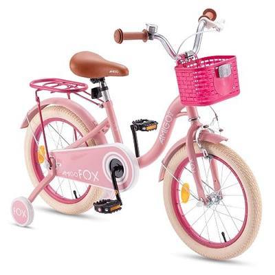 Royalbaby Princess Girls Kids Bike 12 14 16 18 20 Inch Children Bicycle with Basket for Age 3-12 Years