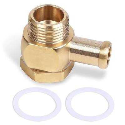 8089 Carburetor Inlet Fitting Compatible with Edelbrock, Fuel Banjo Fittings for Square-Bore & Carter AFB