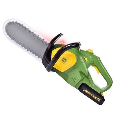 John Deere Chainsaw Toy - Lights & Sounds, Pretend Play - Ages 3+