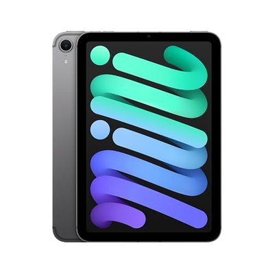 Apple iPad mini (A17 Pro): Apple Intelligence, 8.3-inch Liquid Retina Display, 128GB, Wi-Fi 6E + 5G Cellular, 12MP Front/12MP Back Camera, Touch ID, All-Day Battery Life — Space Gray