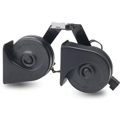 HC3Z-13832-G Horn Replacement With Bracket Compatible with Ford F-250 F-350 Super Duty 2017 2018 2019 2020 2021 2022 Replace HC3Z13832G Dual Horn Assembly Waterproof Snail Horn