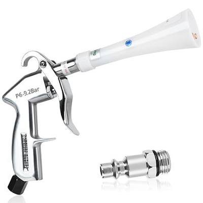 Car Cleaning Gun Detailing Dry Air Blow Gun, High Pressure Car Interior Cleaning Tool, Car Dryer Air Blower for Car Surfaces Quickly Blasts Dust, Works with Air Compressor