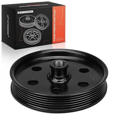 A-Premium Power Steering Pump Pulley | Compatible with Ford F-150, F-250, F-350, F-Super Duty, Taurus, Aerostar, Ranger, LTD & Lincoln Continental & Mercury Marquis