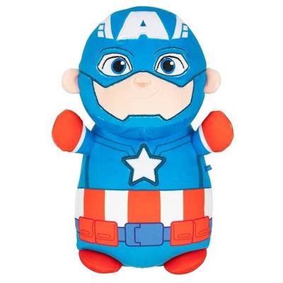 Squishmallows Original Marvel Spidey and His Amazing Friends 10in Captain America HugMees – Ultrasoft Official Jazwares Plush (Medium-Sized)