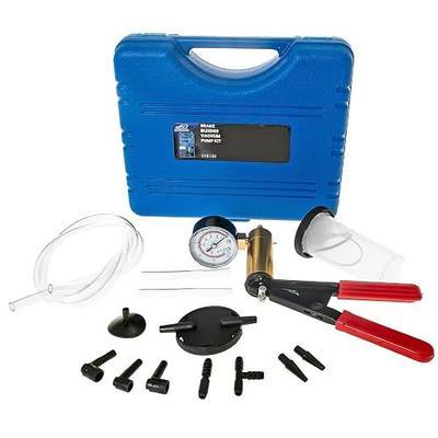 SIXIWANZI Brake Bleeder Kit with Hand Vacuum Pump and Adapters, Hand Held Brake Bleeder Vacuum Pump Kit for Car and Truck
