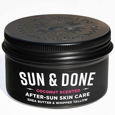 Pilotfish After Sun Body Butter Moisturizing Cream - Shea Butter & Whipped Tallow, Simple Ingredients, After Sun Lotion, Body Lotion, Coconut Oil, After Sun Care, After Sun Skin Care, 3.8oz