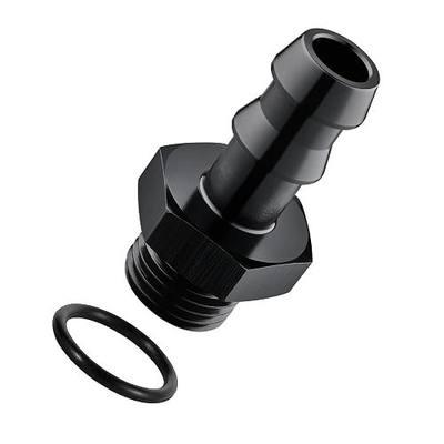 EVIL ENERGY 6AN ORB Male to 3/8" Barb Straight Fitting Adapter