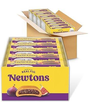 NEWTONS Soft Baked Real Fruit Fig Bars, Fig Cookies, 40 Snack Packs (2 Cookies Per Pack, 4 Boxes)