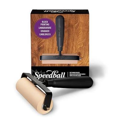 Speedball Deluxe Soft Rubber Brayer, 4-Inch, Special Edition Black