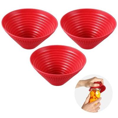 Gjinxi 3PCs Rubber Jar Openers, Multi-Function Bottle Opener Gripper Pad for Seniors with Arthritis Weak Hands, Non-Slip Jar Grippers for Easy Opening Jars, Kitchen Easy Top Opener Tool