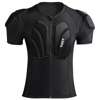 TUOY Protective Padded Shirts for Snowboard, Skate and Ski, 3D Protection for Hip, Butt and Tailbone