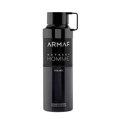 Odyssey - Homme Black by Armaf for Men - 6.8 oz Body Spray