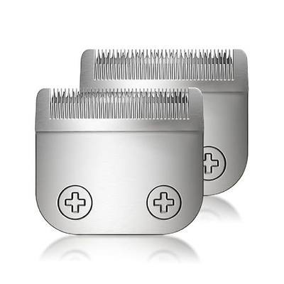 59300 Replacement Blade Compatible with WHAL,2 Pack | 30mm Stainless Steel Detachable blade, for 9864/9864SS/9686/9818A/9854L/9876L/9854/WSS3L/SS2L, Standard Blade