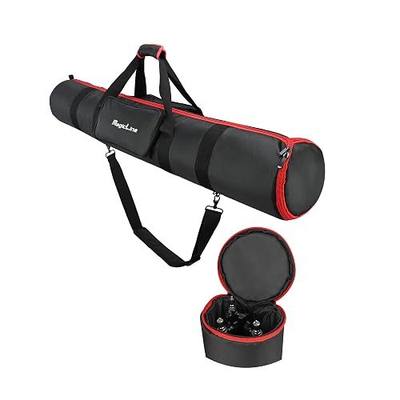 MagicLine Tripod Carrying Case Bag 47.2x7.9x7.9inch, with 2 Outer Pockets+1 Inner Pocket+3 Inner Compartments, Padded Carry Case for Light Stands,Mic Stands,Tripods,Monopods