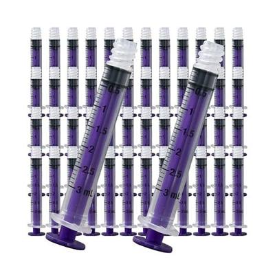 Vesco Medical ENFit Low Dose Tip Syringes, 3ml (Pack of 50)