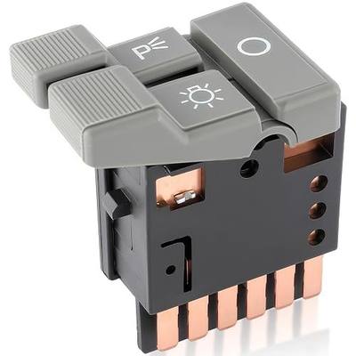15693548 Headlight Parking Light Rocker Switch Headlamp Switch Compatible with Chevy Compatible with GMC C1500 2500 3500 K1500 2500 3500 1990-1994 15693540 19245374 DS647 D1538