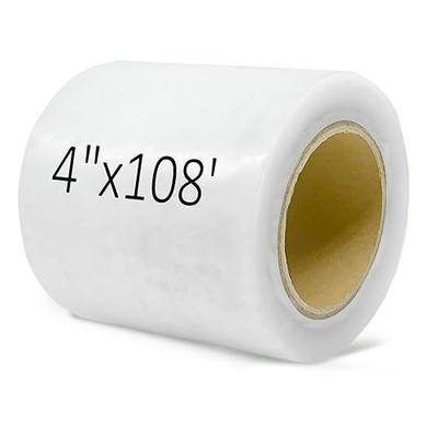 Greenhouse Repair Tape, 6 mil 4" x 108' Greenhouse Tape, Heavy Duty UV Resistant Clear Greenhouse Sheeting Coverings Film Tape for Seaming and Sealing (4" x 108')