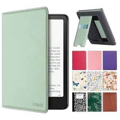 CoBak Stand Case for Kindle Paperwhite 12th Gen (7", 2024, SA568B SA569P) and Kindle Colorsoft Signature Edition – Not for 6.8" and 6" Models, Hand Strap, Auto Sleep Wake, Hard Shell, Snut Fit, Sage