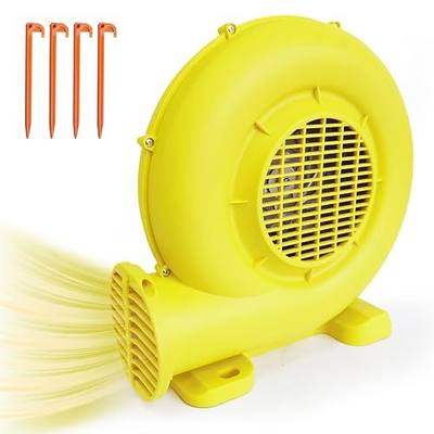 Bounce House Blower, 380W 0.51HP Powerful Inflatable Blower Portable Air Blower for Inflatables, Bouncy Castle, Jumper, Water Slide, Bounce House, Leaf Blower Corded