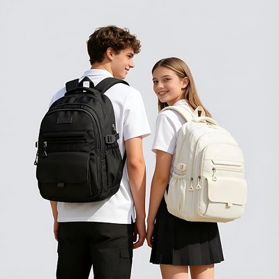 Phaoullzon Girls School Backpack for Boys Middle High College Teen Bookbag | Mochilas Escolares Para Niñas Kids Aesthetic Bag Cute Laptop Daypack Women Travel Work Student Book Bag