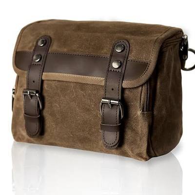 Motorcycle Bags Vintage Motorcycle Tool Bag Waterproof Messenger Bag Bike Tank Bag Saddle Bag Canvas Sissy Bar Bag Handlebar Bag for Powersports Camera Bag Gift for Men