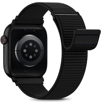 Nylon Sport Loop Band Compatible with Apple Watch Bands 44mm 45mm 46mm 49mm 42mm for Women Men, iWatch Wrist Straps for Ultra 3 2, Se, Series 11 10 9 8 7, Breathable, Soft Band Ideal for Outdoor