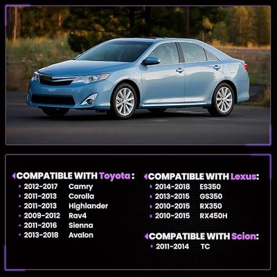 Upgraded AC Compressor Control Solenoid Valve for Select To-yota Lexus | Fits 2012-2017 Camry, 2011-2013 Corolla Highlander, 2013-2018 Avalon & More, 5SE09C 5SE12C 6SEU16