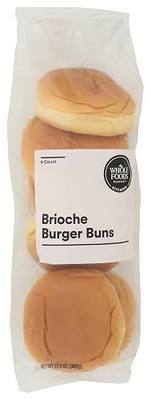 Whole Foods Market Kitchens Brioche Hamburger Bun, 10.6 OZ