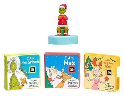 Little Tikes Story Dream Machine Dr. Seuss Grinch Collection, Storytime, Books, Audio Play Character, Gift and Toy for Toddlers and Kids Girls Boys Ages 3+ Years