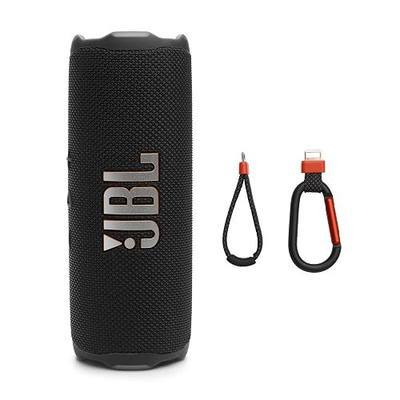 JBL Flip 7 - Portable Waterproof and Drop-Proof Speaker, Bold JBL Pro Sound with AI Boost, 16Hrs of Playtime, and PushLock System with Interchangeable Accessories (Black)