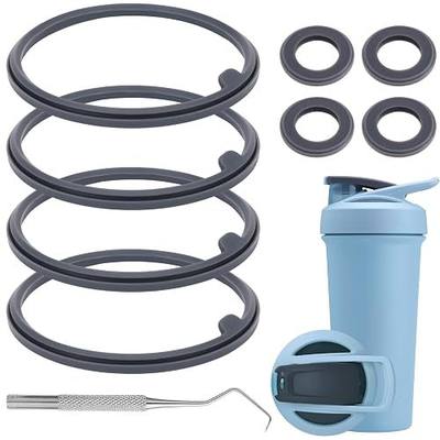 Shaker Bottle Gasket Replacement for BlenderBottle Strada Shaker Cup Stainless Steel Water Bottle,Wire Whisk Bottle Gasket,Compatible with Blender Bottle Strada Protein Shaker Bottle Flip lid