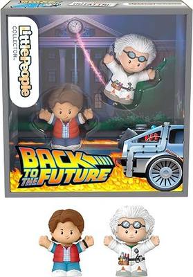 Little People Collector Back to the Future Special Edition Set for Movie Fans, 2 Figures in a Display Package