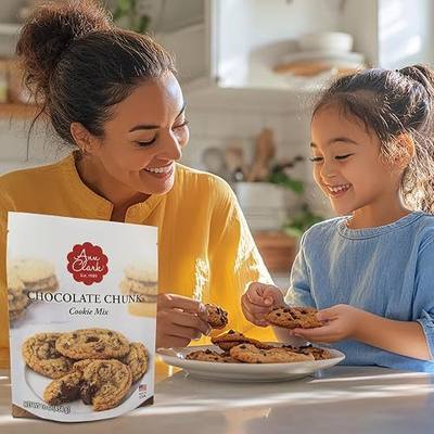 Ann Clark Gourmet Chocolate Chip Cookie Mix, 16 oz | Premium Ingredients, Buttery Flavor, Flaky Texture, Family Business for Over 35 Years