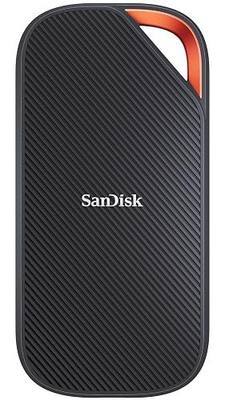 2TB SANDISK Extreme PRO Portable SSD with USB4, Up to 3800 MB/s Read and 3700MB/s Write, USB-C, USB 3.2, Backwards Compatible, IP65 Water and Dust Resistance - SDSSDE82-2T00-G25