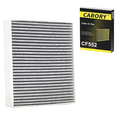 CARORY Cabin Air Filter w/Activated Carbon for Nissan Rogue 21-25, Altima 19-25, Kicks 17-25, Pathfinder 22-25, Sentra 20-25, Versa 20-25, Infiniti QX50 19-25, QX55 22-25, QX60 22-25, CF552