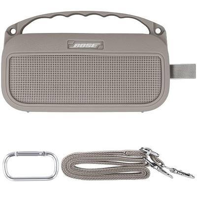 Silicone Cover Case for Bose SoundLink Flex Portable Speaker 2nd Gen | Scratch-resistant, Unhindered Sound, Silicone Construction, Portable Carrying Silicone Cover, Sandstone Silicone Cover