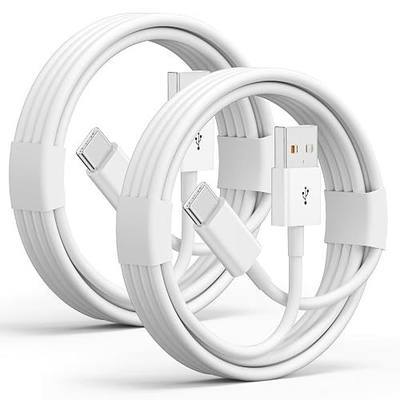 Car Carplay Cable for iPhone 17 Pro Max/Air/16/15 Pro Max/Plus/16e Cables,2Pack USB A to USB C for iPhone USB C Cord,USB C Cable for iPad Pro/iPad Air Android Charger Cord Type-C Charging Cable 3FT