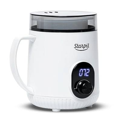 Starpil Wax Warmer - Digital Mini Wax Warmer for Hair Removal 8.4oz / 238g – Best for Hard Wax Beads – Use for Hair Removal – Adjustable Temperature Wax Pot for Facial Hair (White)