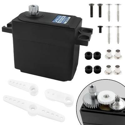Upgraded 14701B 21T 11KG Metal Gear Steering Servo Accessories Spare Parts for H14BM 14209 14210 JC14EP HP141 HP141S 1:14 Scale Brushless RC Cars Trucks Vehicle