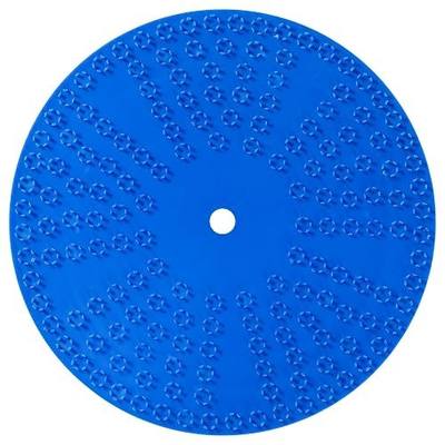 HHQ Drive Pad Holder fits on The Bottom of Oreck Orbiter, Bissell BGEM9000 Floor Machines, Round Plastic with Teeth, Sturdy and Durable