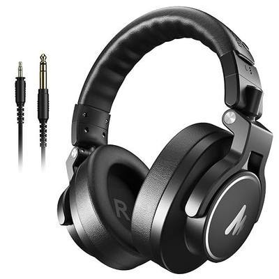 MAONO MH700 Wired Studio Headphone for Podcast Recording DJ Mixing Monitor | Professional Close Back Over Ear Stereo Headset w/ 50mm Driver & 3.5mm to 6.35mm Jack for Computer Guitar AMP Piano Keyboard