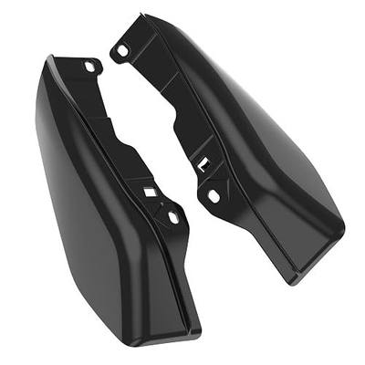 Color - Matched Mid Frame Air Deflectors Heat Shield, Perfectly Fit for Harley Touring Models 2009-2026 Vivid Black