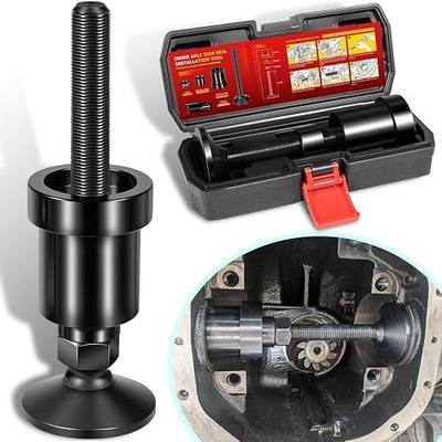 Camoo Inner Axle Side Seal Installation Tool with Storage Case for Dana 30/44/60 Front & Rear Differentials Compatible with Jeep, Ford, Dodge, Volve Chevrolet, GMC, International Scout, Jaguar, Isuzu